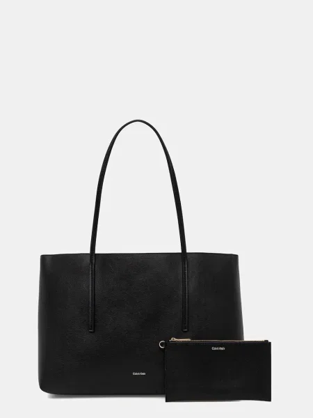 Blugi Calvin Klein cu autograf negru