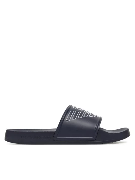 Emporio Armani Buty Mężczyzna Niebieski 45 EU Niebieskie klapki i sandały granatowe