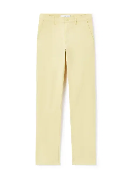 Pantaloni chino Celio galben