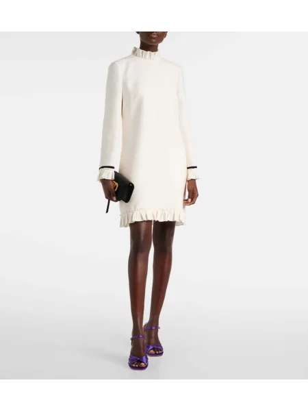 Rochie Valentino din crep alb