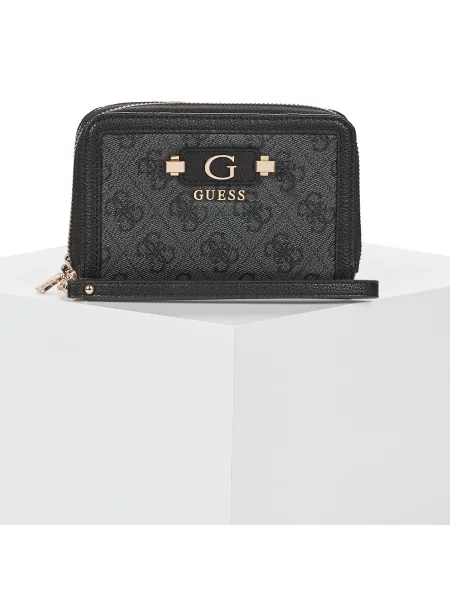 Portofel Guess cu autograf negru