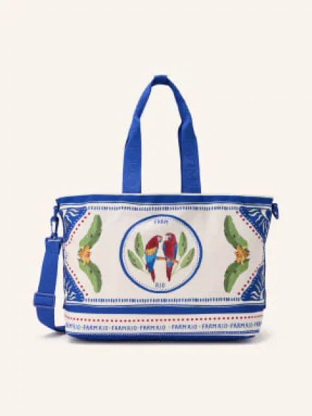 Farm Rio Torba Plażowa Tropical Destiny blau niebieska