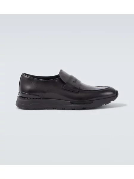 Sneakerși Berluti din piele negru