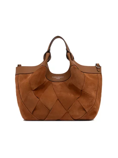 Torebka Gianni Chiarini skórzana brązowa