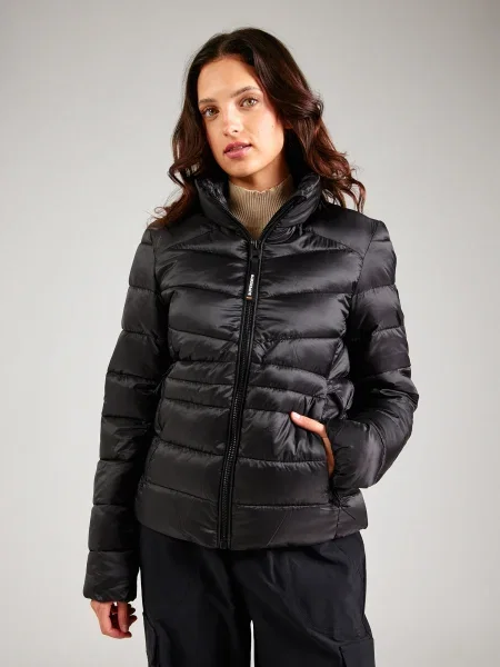 Superdry Geacă de iarnă Fuji' negru