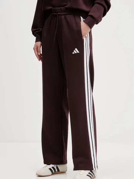 Спортен панталон adidas Essentials кафяво