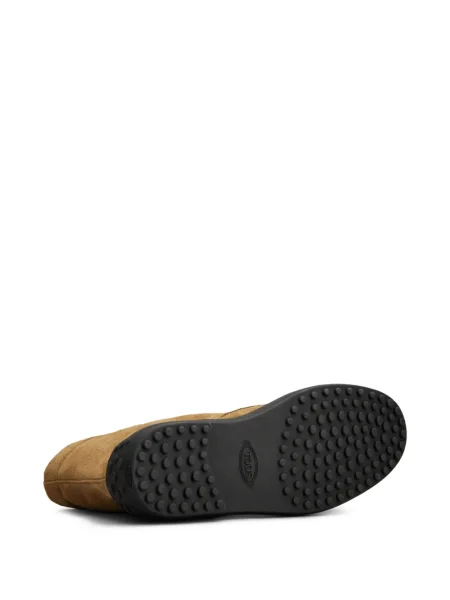 Botine Tod's din piele de căprioară maro