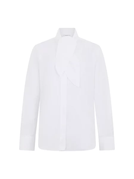Koszula Givenchy z kokardką biała
