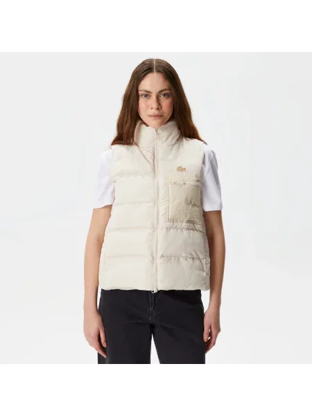 Lacoste жилет бежевий