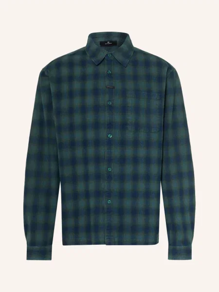 Represent Košile Resent Comfort Fit zelená / tmavě modrá