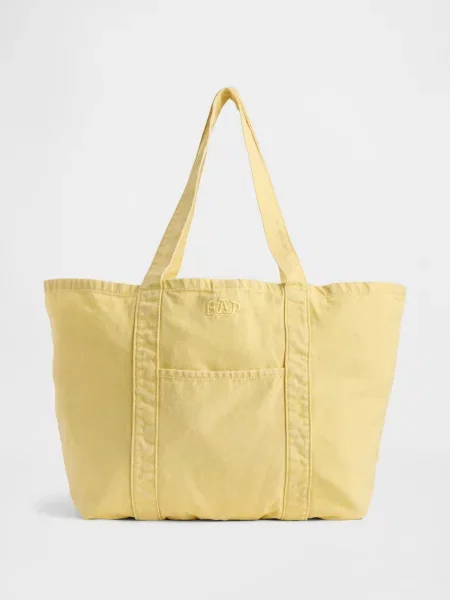 Geantă Gap cu autograf galben