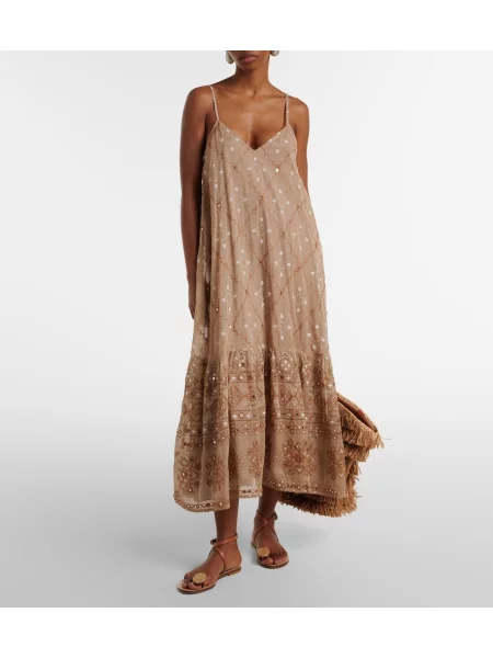 Rochie midi Juliet Dunn maro