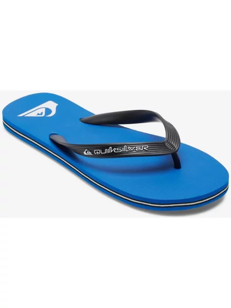Japonki Quiksilver Molokai Panel w kolorze granatowym i czarnym 39 niebieskie