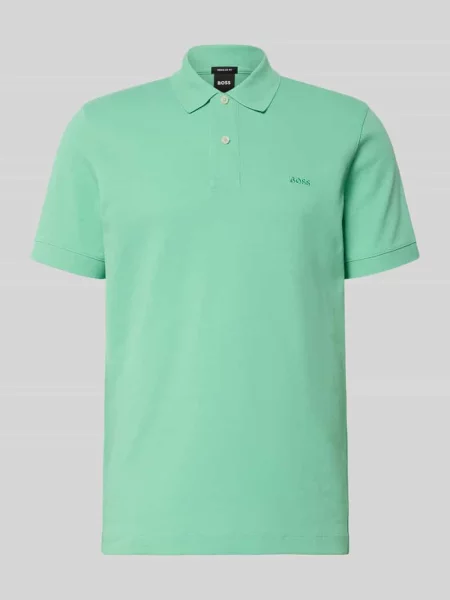 Koszulka polo o kroju regular fit z czystej bawełny model PALLAS' Boss