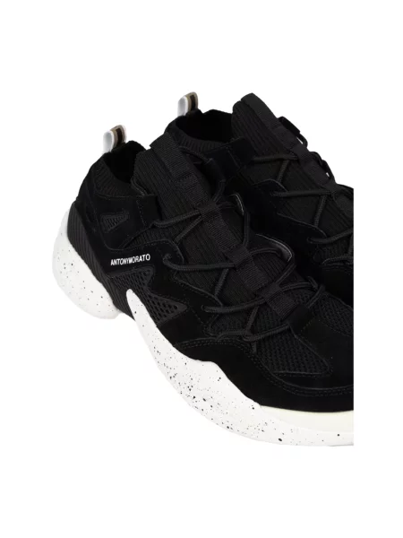 Sneakersy Antony Morato skórzane czarne