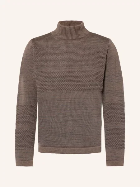 S. N. S. Herning Sweter braun brązowy