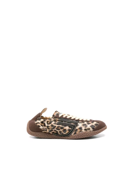 Sneakersy Puraai brązowe