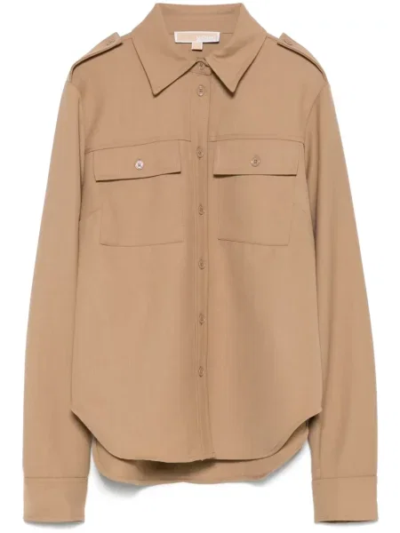 Pantaloni Michael Michael Kors plisate