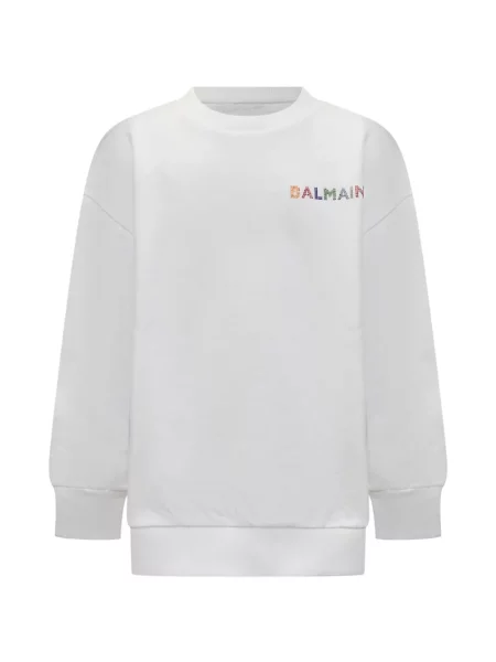 Bluza dziecięca Balmain biała
