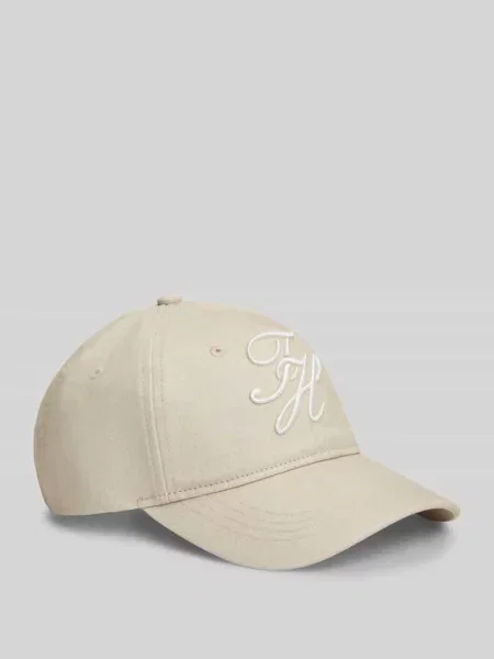 Tommy Hilfiger Czapka z daszkiem Logo Embroidery Baseball Cap beżowy