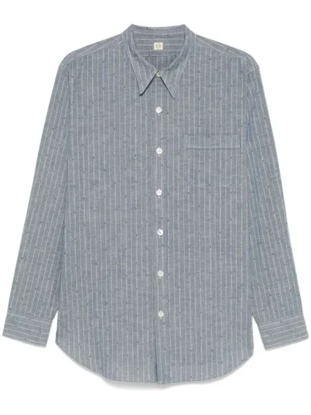 Cămașă Taiga Takahashi cu dungi albastru