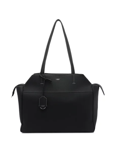 Geantă shopper Au Départ din piele negru