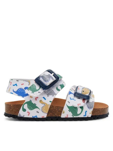 Sandále Garvalin biela