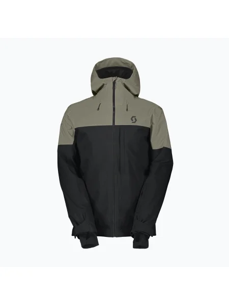 Лижна куртка SCOTT Ultimate Dryo 10 black/dust grey чорна