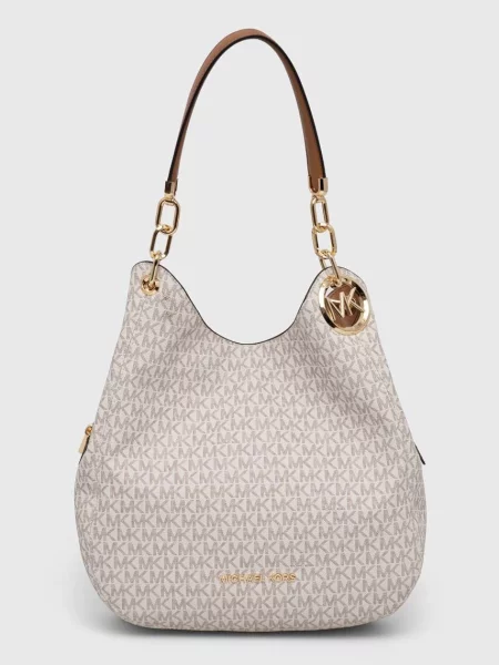 Torebka na łańcuszku Michael Kors beżowa