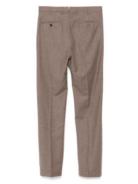Pantaloni Incotex de lână maro