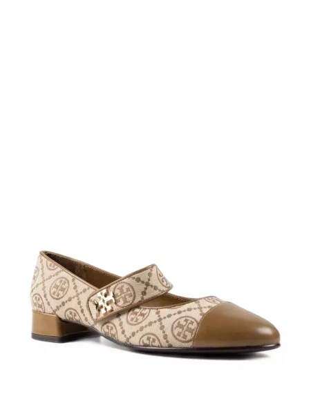 Balerini Tory Burch din piele