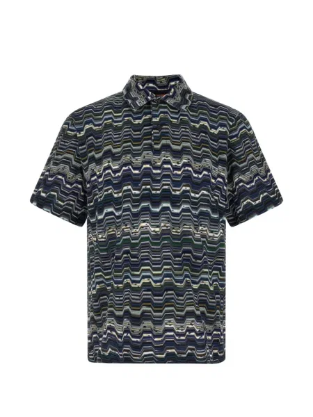 Polo Missoni albastru