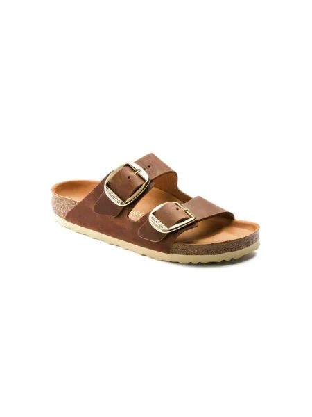 Trampki Birkenstock Arizona Big Buckle FL Cognac HEX EUR 41 brązowe