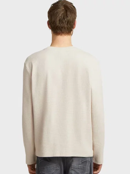 Лонгслів G-star Raw а-силуету бежевий