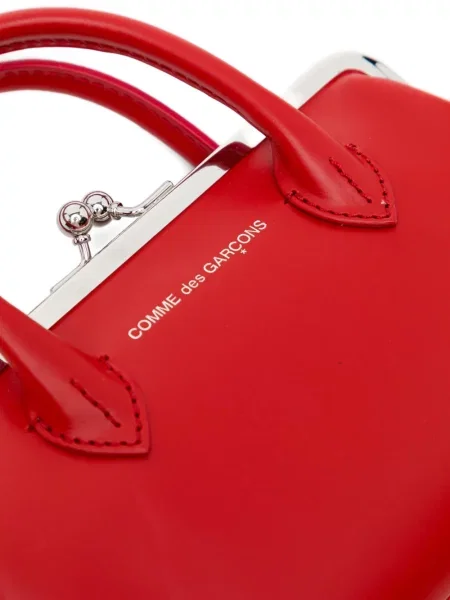 Portofel Comme Des Garçons Wallet cu imagine roșu