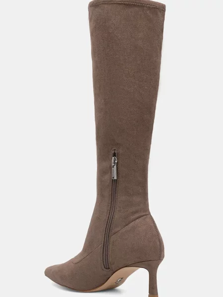 Steve Madden csizma Leisured tűsarkú bézs