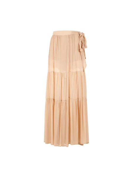 Spódnica maxi Aniye By beżowa