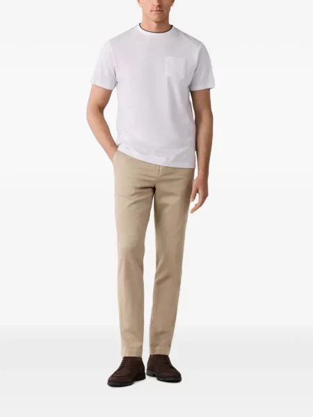Tricou Hackett London alb
