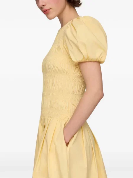 Rochie mini Ganni galben