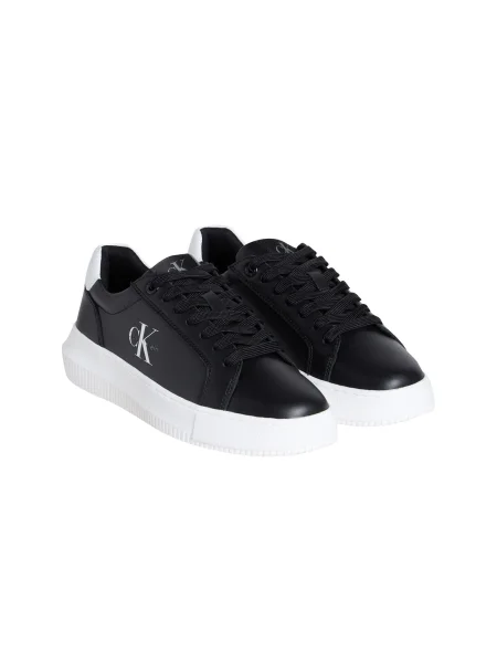 Sneakerși Calvin Klein Jeans alb