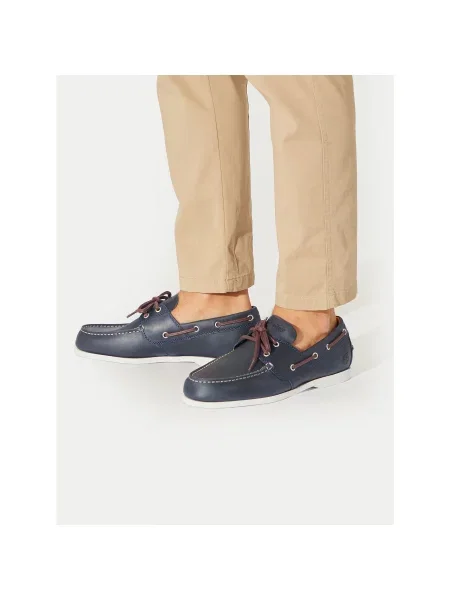 Mokaszin Timberland Cedar Bay Sötétkék