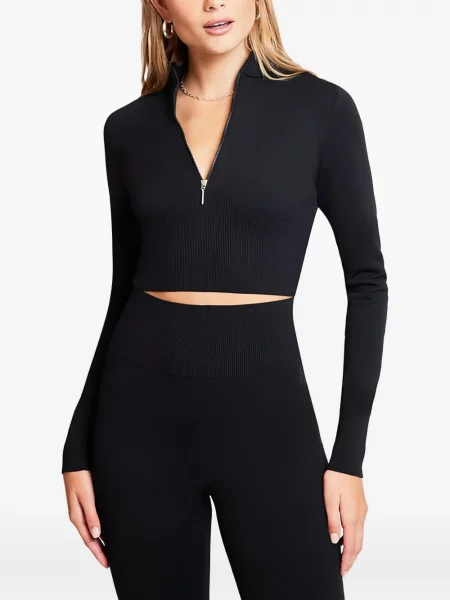 Zkrácené tričko Nike jersey černé