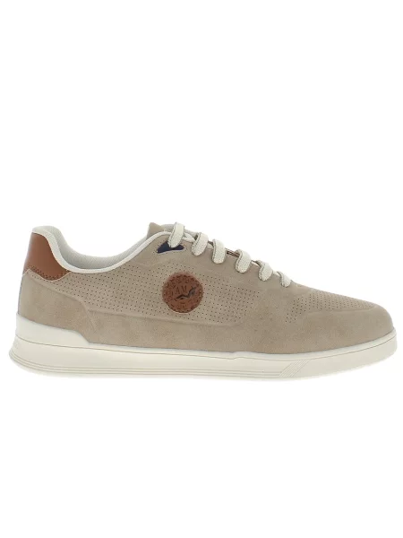 Sneakersy Armata Di Mare skórzane beżowe