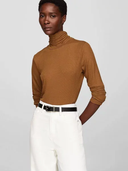 Водолазка Tommy Hilfiger коричнева