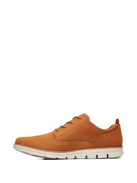 Botine Timberland cu șireturi din dantelă maro