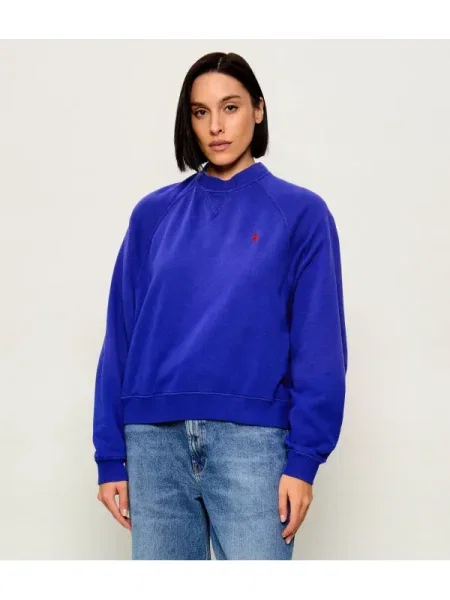 Polo Ralph Lauren hanorac pentru femei cu albastru