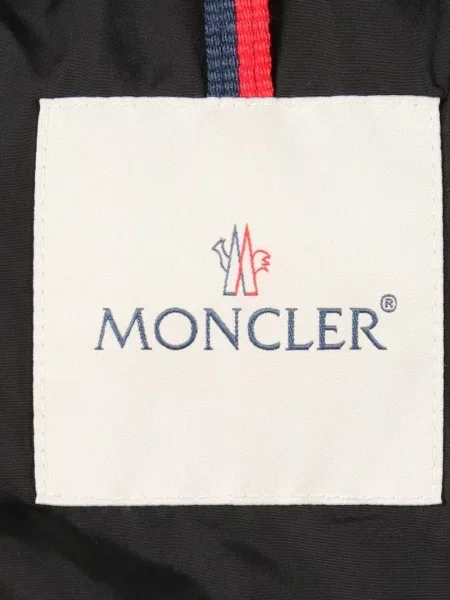 Geacă cu puf Moncler cu glugă negru