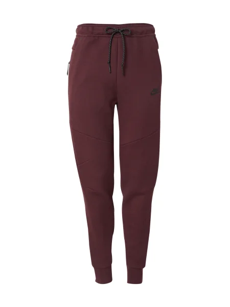 Nike Sportswear Pantaloni TCH FLC burgundy roșu