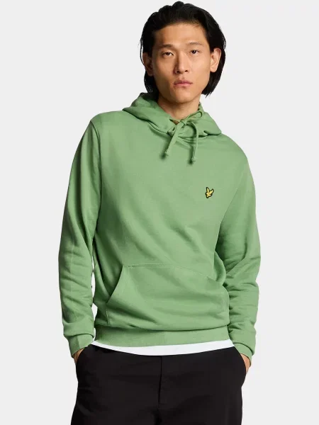 Кофта спортивна Lyle & Scott салатовий