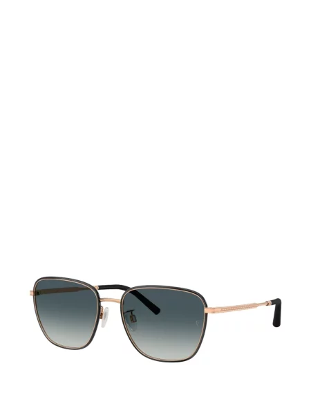 Kvadratne sunčane naočale Oliver Peoples crna